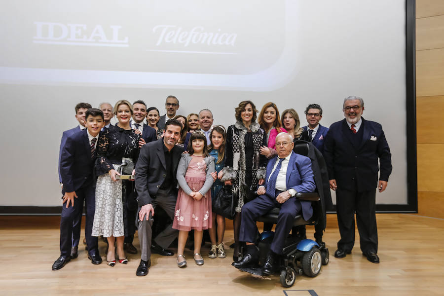 Buen ambiente durante la gala a los mejores granadinos del año 2018