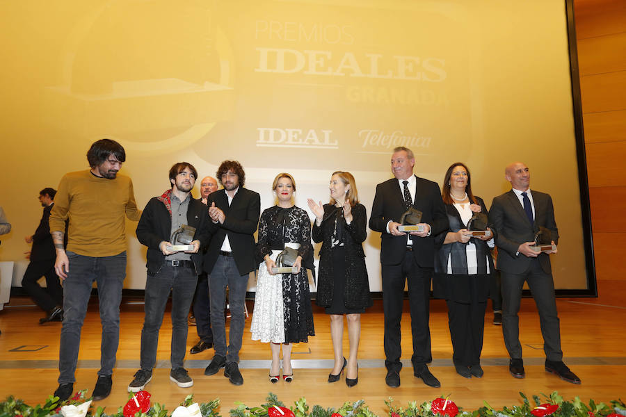 Buen ambiente durante la gala a los mejores granadinos del año 2018