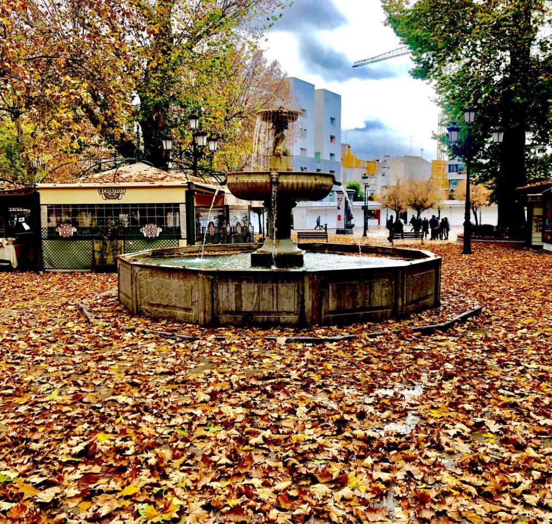 La capital vive una jornada con mal tiempo y en alerta amarilla por el viento