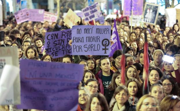 Manifestación del 8 de marzo en Granada.