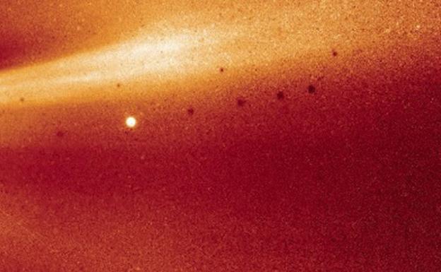 Imagen tomada por Parker Solar Probe.