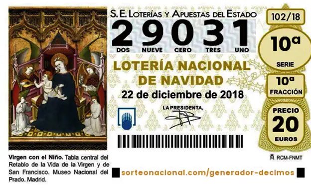 El 29031 deja 48.000 euros en la provincia de Granada