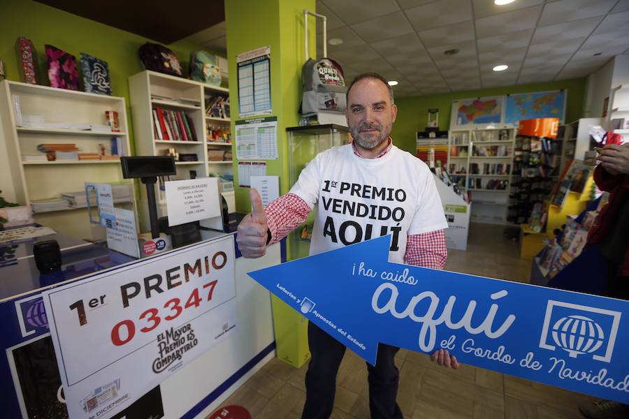 El primer premio, el tercero, uncuarto y algunos quintos, han dejado dinero en la provincia granadina
