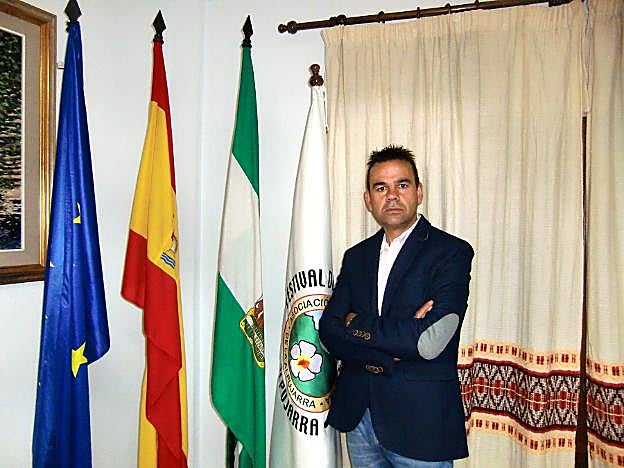 José Javier Vázquez, alcalde de Pórtugos.