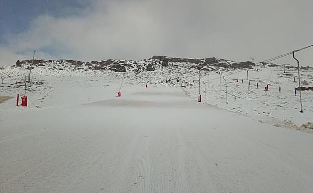 Las pistas de Candanchú, ante la llegada de la Navidad