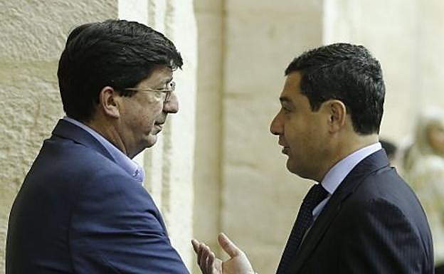 PP-A y Cs acuerdan bajar el IRPF, una nueva Ley del Suelo y exigir al Gobierno la reforma inmediata de financiación