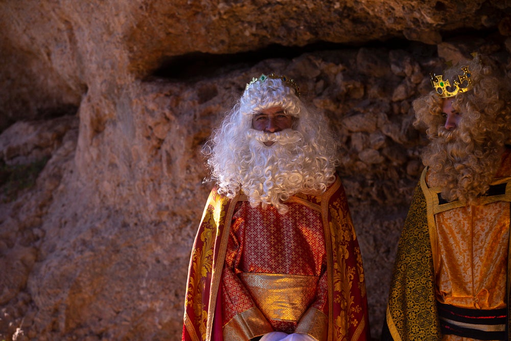 El anejo motrileño de Tablones ha vuelto a organizar su exitoso Belén Viviente, que el municipio 'utiliza' como reclamo turístico