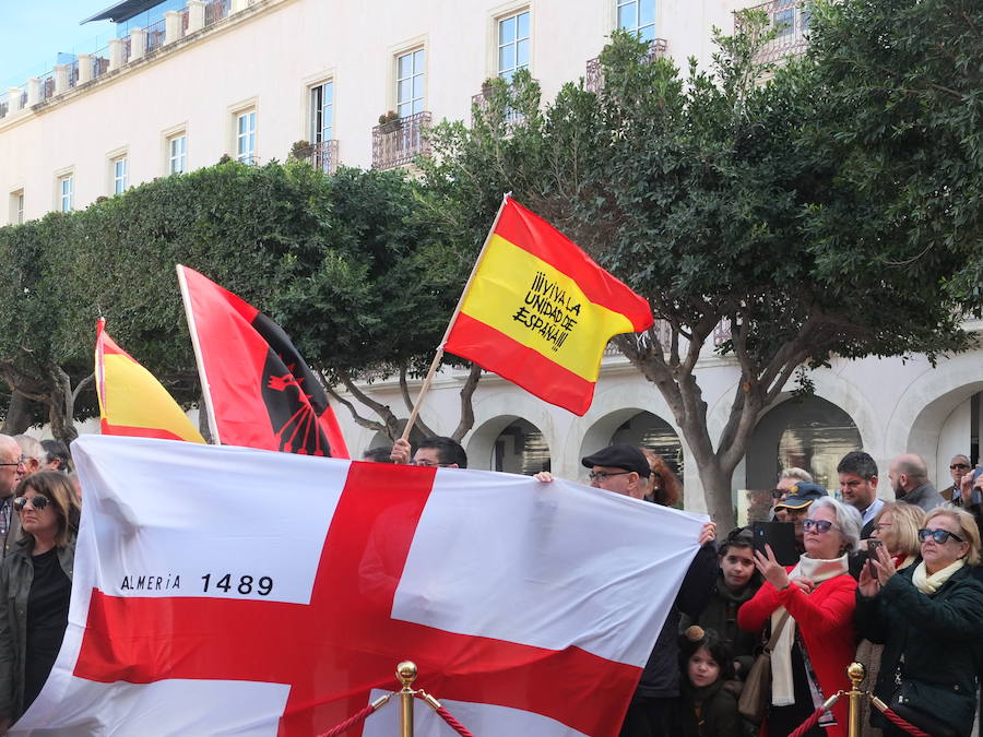 Tras 14 años, el acto que recuerda la reconquista de Almería pudo hacerse en la Casa Consistoria