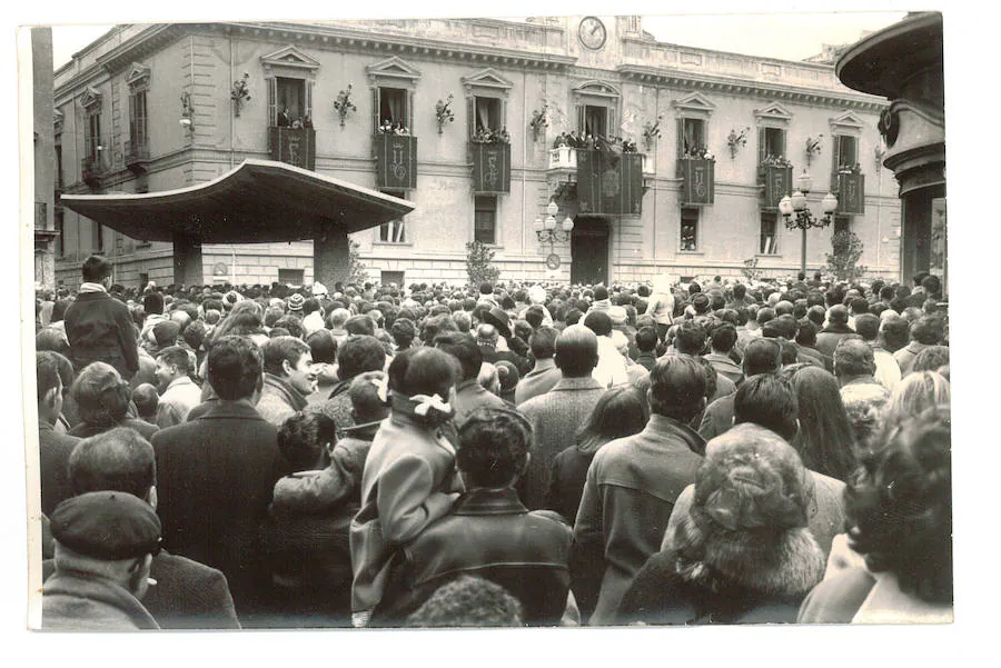 La Plaza del Carmen en 1966