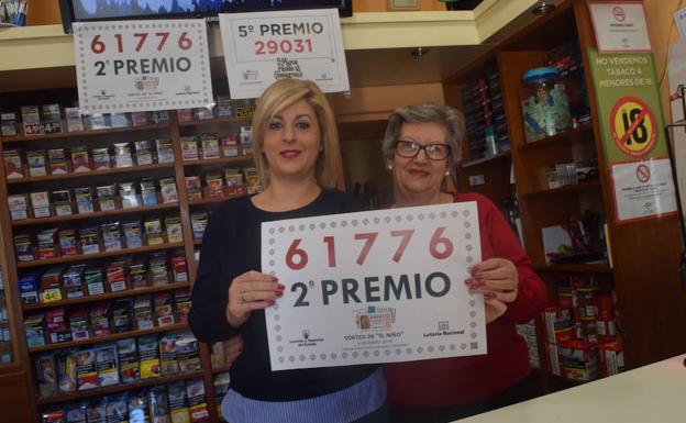 El segundo premio, vendido en la Avenida de Maracena. 