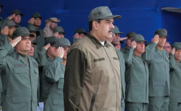 Los militares, la columna vertebral de Maduro