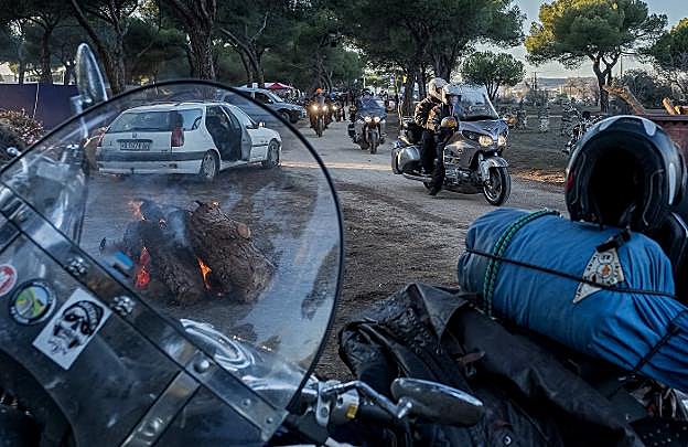 Aglomeración de pilotos en España a -14 grados