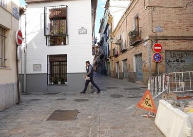 Imagen secundaria 1 - Ruta del itinerario escolar seguro desde el Paseo del Salón hasta el colegio Virgen del Rosario en la calle Santiago.