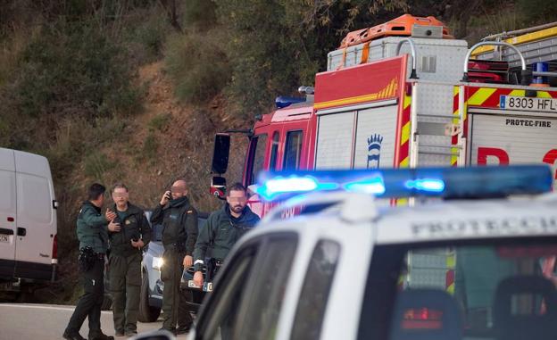 Imagen. Así están intentando rescatar al pequeño Yulen en Málaga.