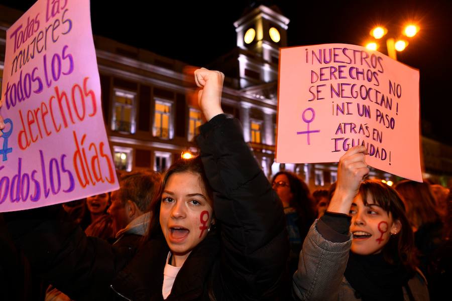 Ha sido el ensayo general de la movilización del 8 de marzo, Día Internacional de la Mujer, cuando por convocatoria de los sindicatos habrá una huelga feminista