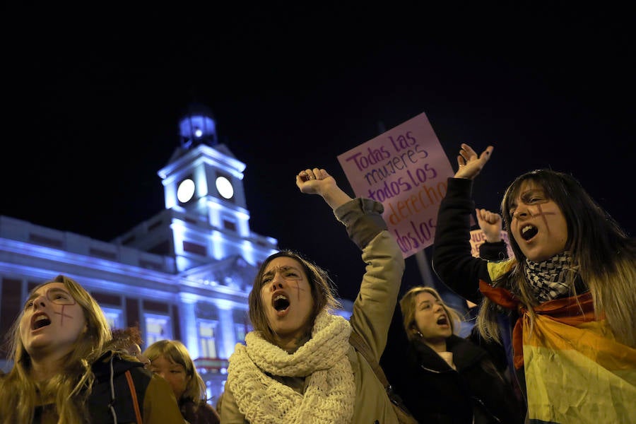 Ha sido el ensayo general de la movilización del 8 de marzo, Día Internacional de la Mujer, cuando por convocatoria de los sindicatos habrá una huelga feminista