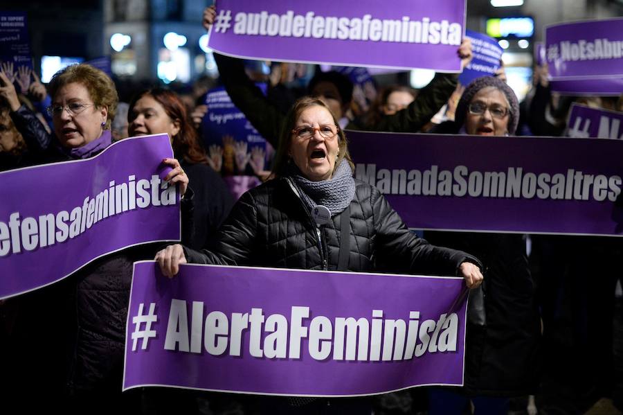 Ha sido el ensayo general de la movilización del 8 de marzo, Día Internacional de la Mujer, cuando por convocatoria de los sindicatos habrá una huelga feminista