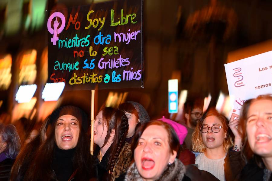 Ha sido el ensayo general de la movilización del 8 de marzo, Día Internacional de la Mujer, cuando por convocatoria de los sindicatos habrá una huelga feminista