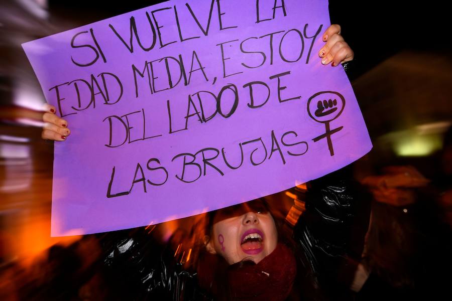 Ha sido el ensayo general de la movilización del 8 de marzo, Día Internacional de la Mujer, cuando por convocatoria de los sindicatos habrá una huelga feminista