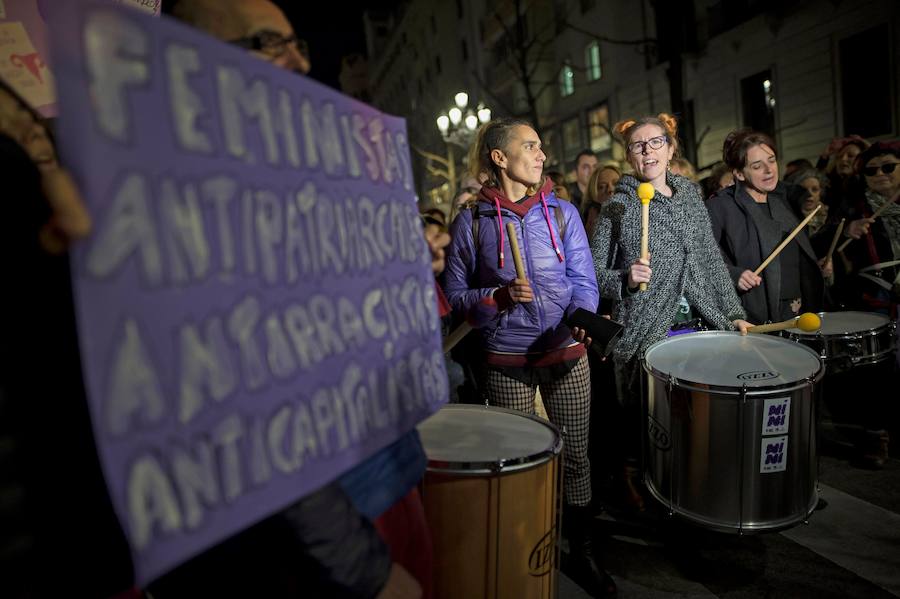 Ha sido el ensayo general de la movilización del 8 de marzo, Día Internacional de la Mujer, cuando por convocatoria de los sindicatos habrá una huelga feminista