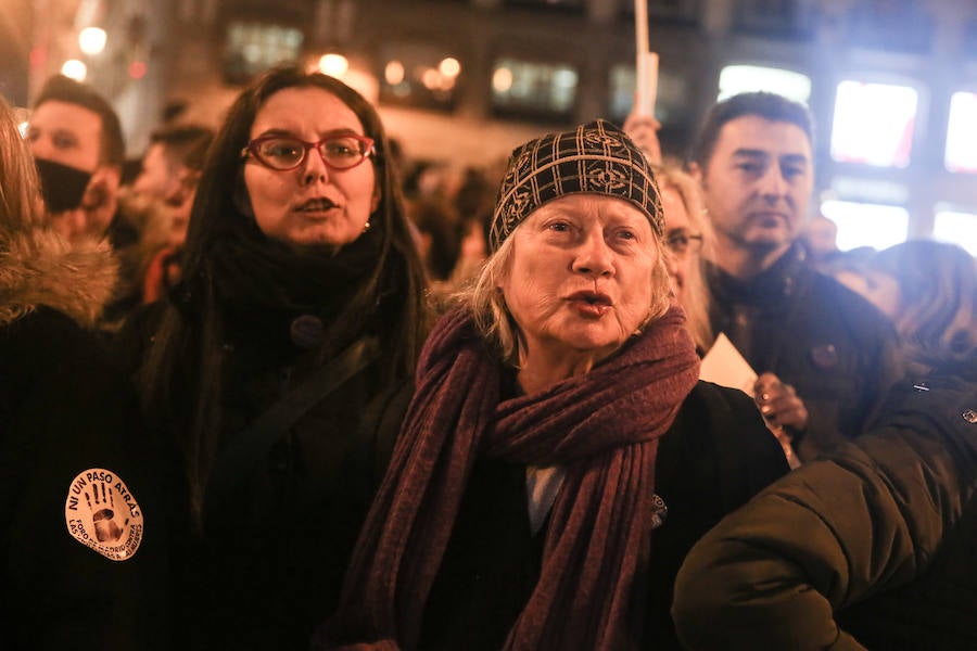 Ha sido el ensayo general de la movilización del 8 de marzo, Día Internacional de la Mujer, cuando por convocatoria de los sindicatos habrá una huelga feminista