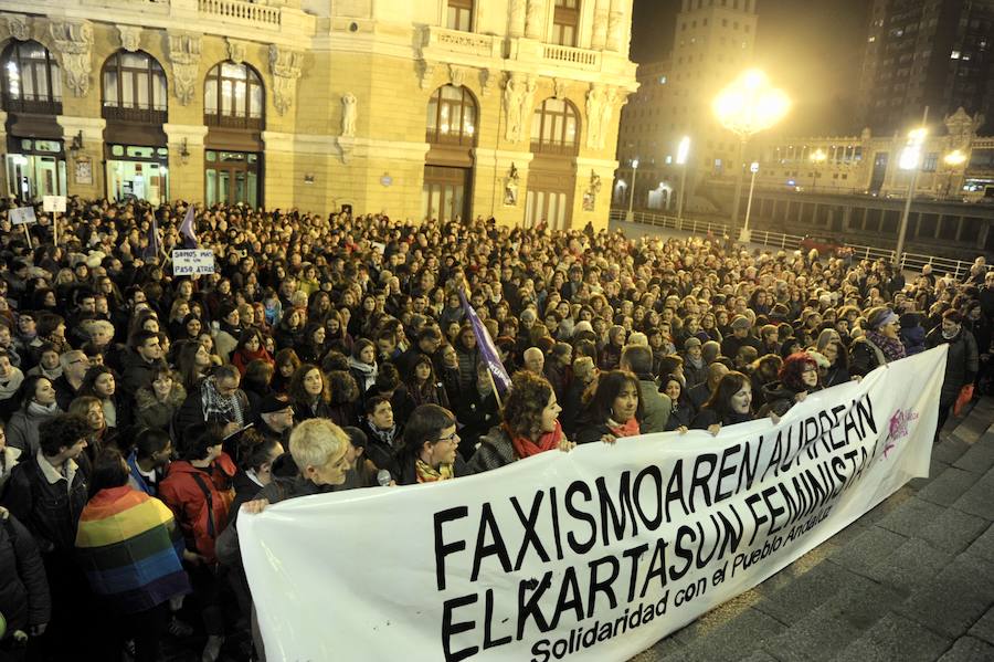 Ha sido el ensayo general de la movilización del 8 de marzo, Día Internacional de la Mujer, cuando por convocatoria de los sindicatos habrá una huelga feminista