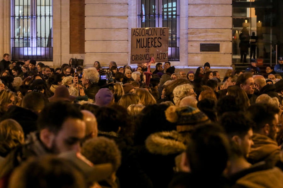 Ha sido el ensayo general de la movilización del 8 de marzo, Día Internacional de la Mujer, cuando por convocatoria de los sindicatos habrá una huelga feminista