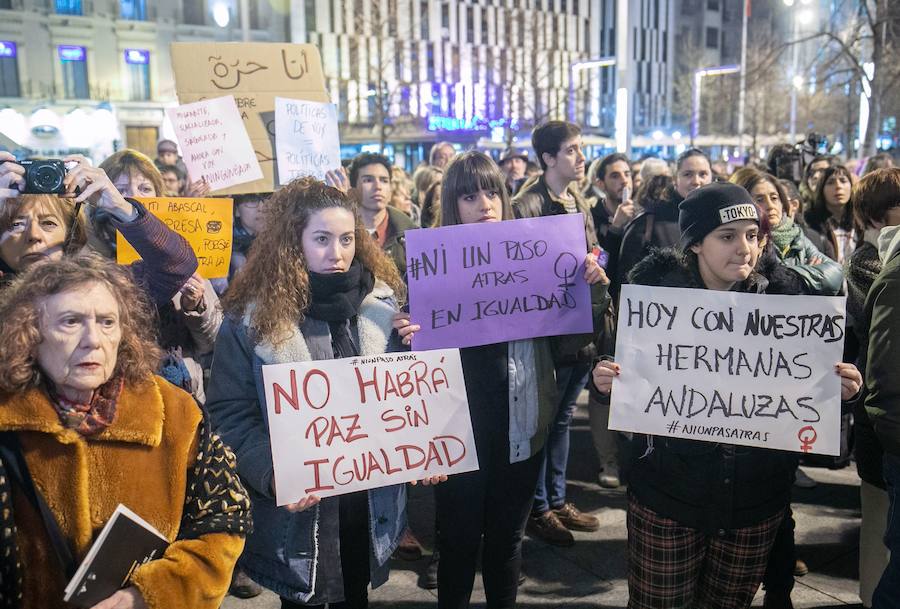 Ha sido el ensayo general de la movilización del 8 de marzo, Día Internacional de la Mujer, cuando por convocatoria de los sindicatos habrá una huelga feminista