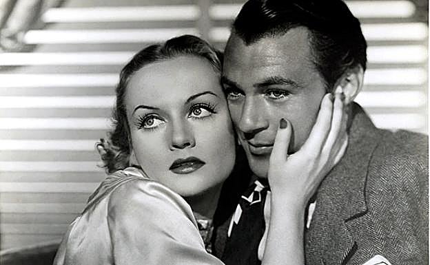 Gary Cooper y Carole Lombard, en 'Ahora y siempre'.