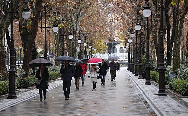 Aviso de la Aemet: Vuelve la lluvia a Granada 40 días después: viene un domingo de agua