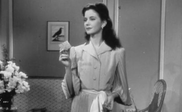 Conchita Montes en 'La vida en un hilo' (1945).