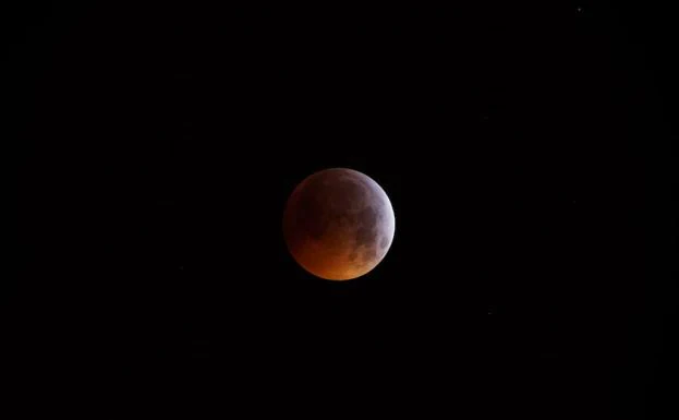 Las imágenes del eclipse total de Luna