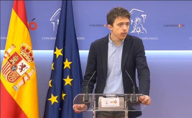 Íñigo Errejón explica los motivos de su renuncia como diputado.