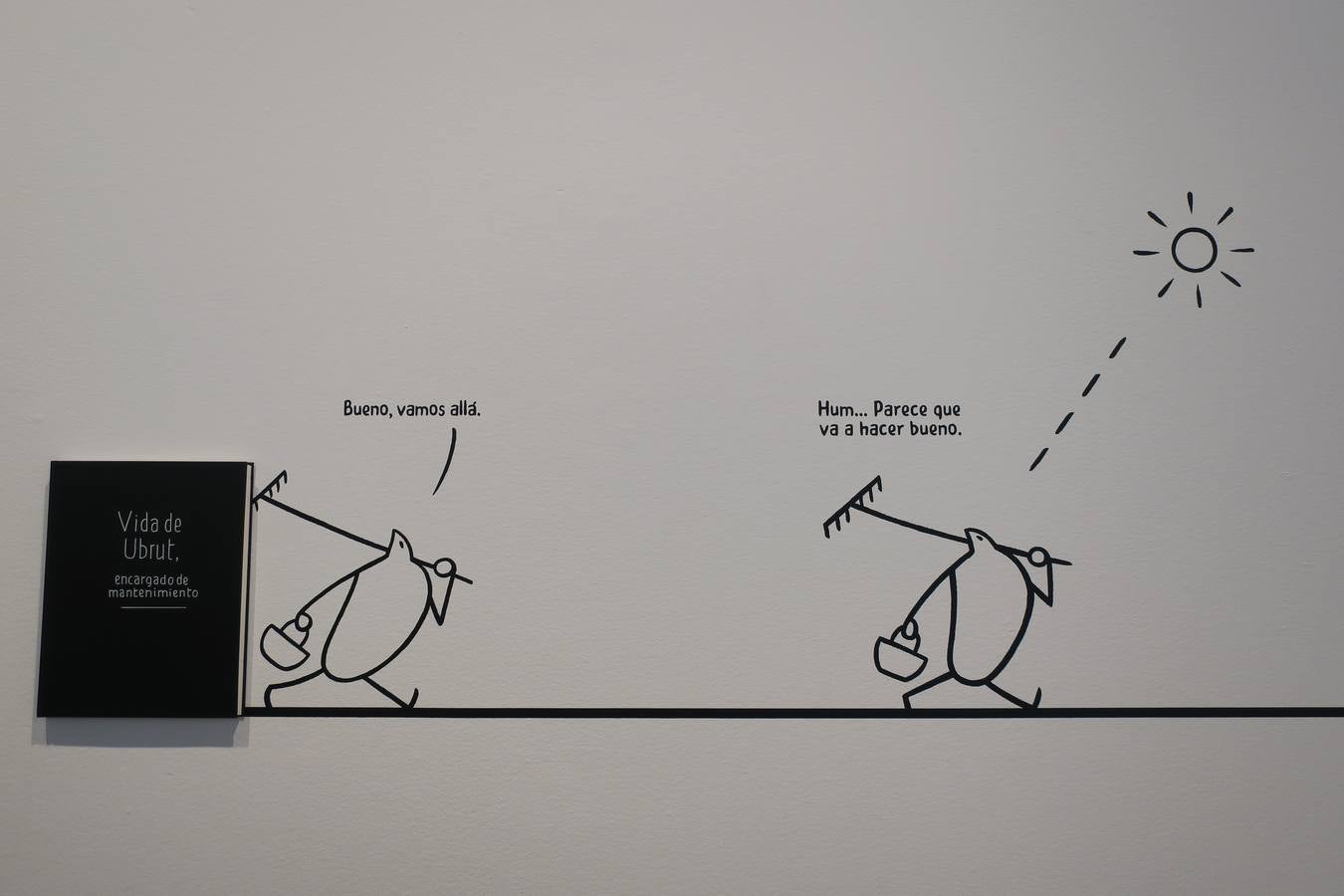 La exposición exhibe obras de Sergio García, Max y Ana Merino, se inaugura hoy y estará abierta hasta el 22 de marzo en la calle Oficios 