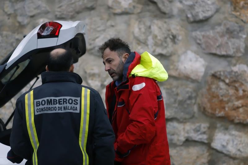 Acabado el entubado en Totalán, es turno de los mineros