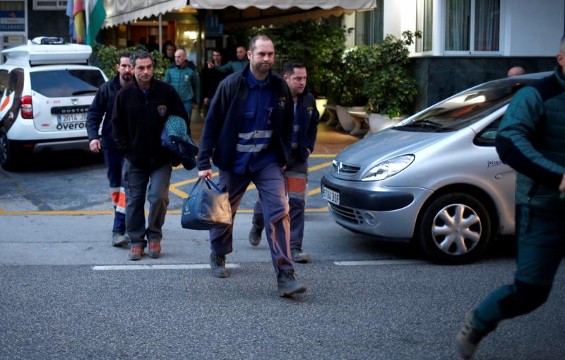 Pertenecen a la Brigada de Salvamento Minero de Asturias