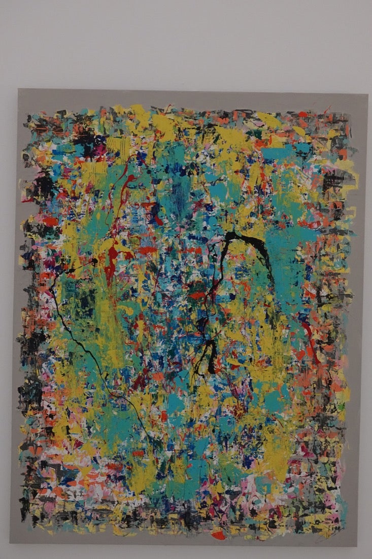 La Biblioteca de Andalucía acoge la exposición 'Palabras más allá del liezo', en la que tres pintores interpretan los textos de trece poetas andaluces de reconocido prestigio