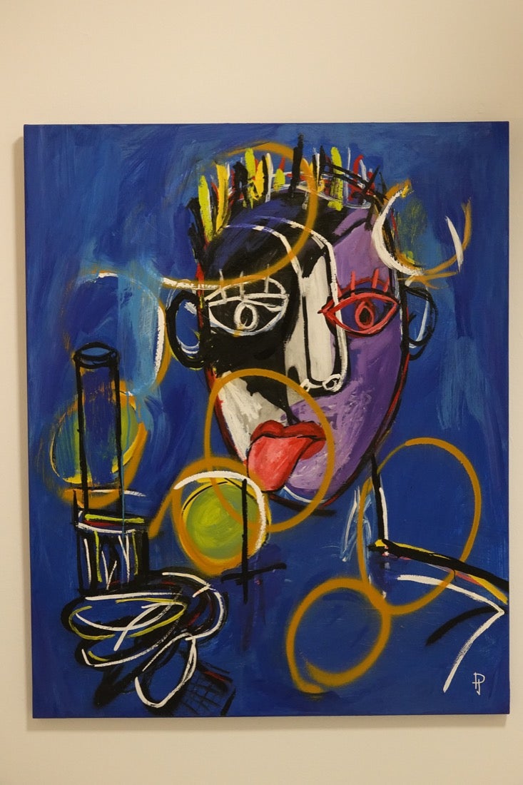 La Biblioteca de Andalucía acoge la exposición 'Palabras más allá del liezo', en la que tres pintores interpretan los textos de trece poetas andaluces de reconocido prestigio