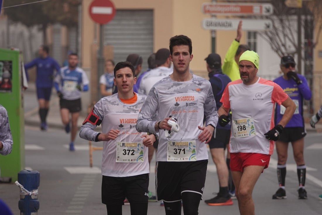 Un recorrido de 7 kilómetros en la categoría absoluta que transcurrió entre secaderos. Este año volvió a haber una categoría para senderistas de 5 kilómetros.