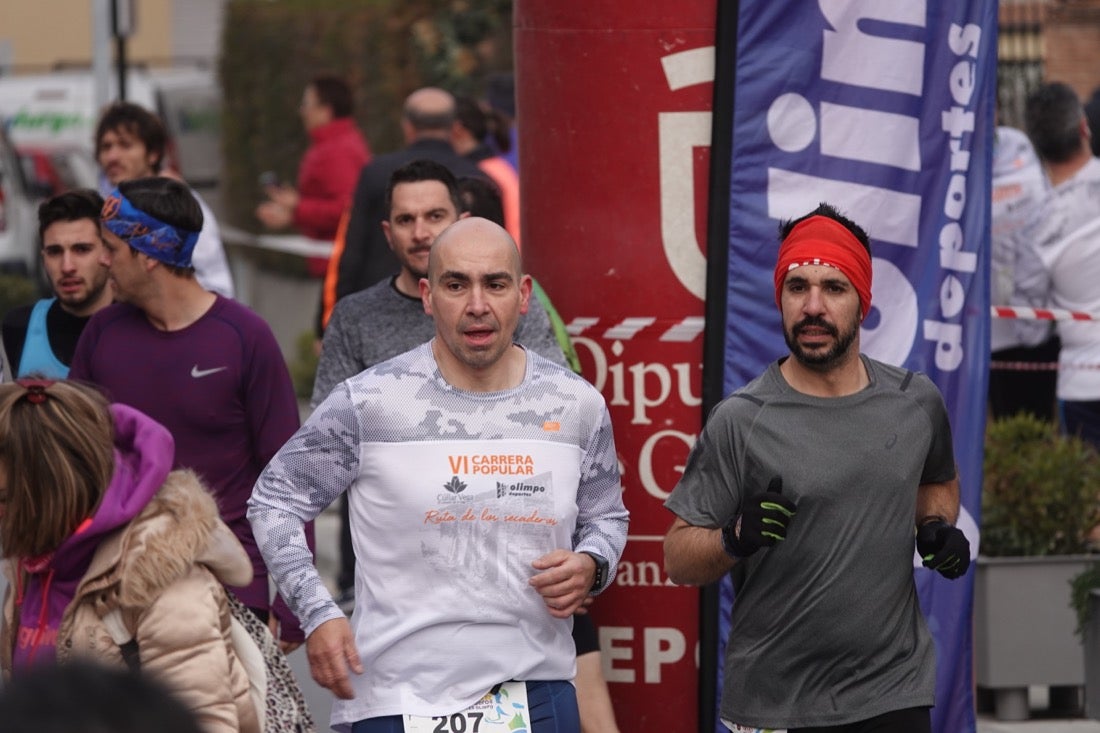 Un recorrido de 7 kilómetros en la categoría absoluta que transcurrió entre secaderos. Este año volvió a haber una categoría para senderistas de 5 kilómetros.