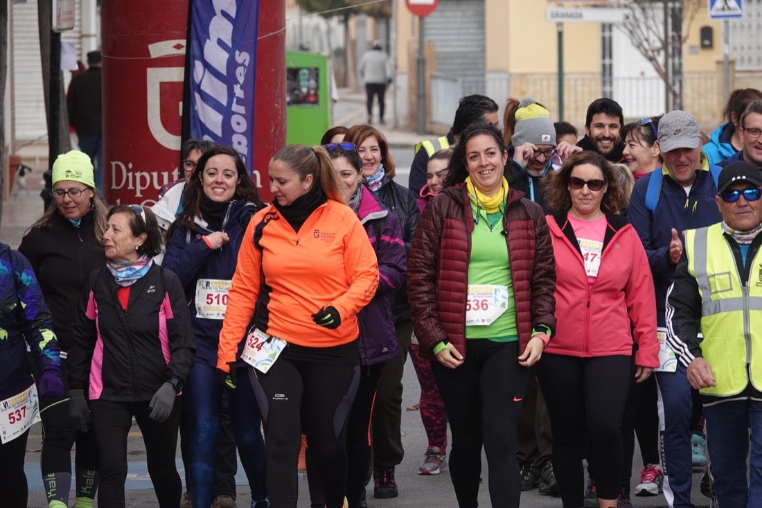 Un recorrido de 7 kilómetros en la categoría absoluta que transcurrió entre secaderos. Este año volvió a haber una categoría para senderistas de 5 kilómetros.