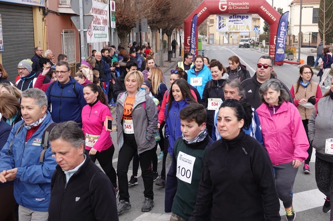 Un recorrido de 7 kilómetros en la categoría absoluta que transcurrió entre secaderos. Este año volvió a haber una categoría para senderistas de 5 kilómetros.