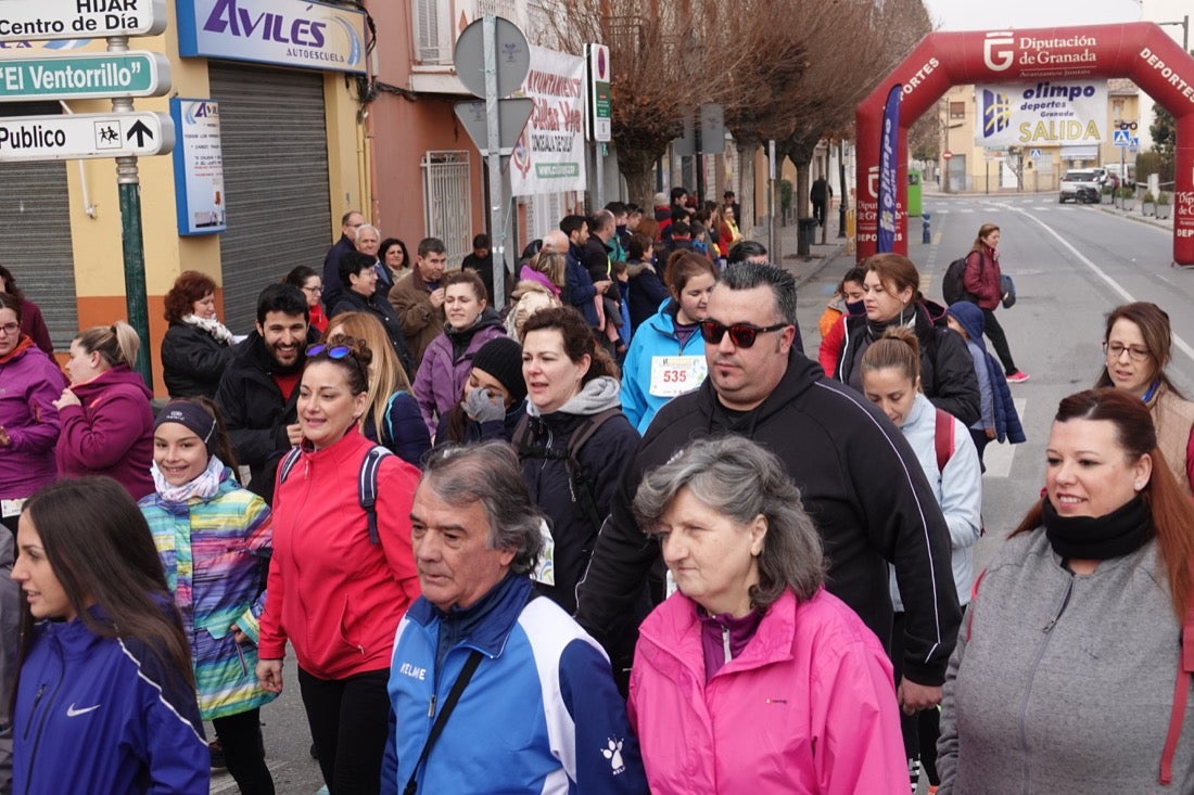 Un recorrido de 7 kilómetros en la categoría absoluta que transcurrió entre secaderos. Este año volvió a haber una categoría para senderistas de 5 kilómetros.