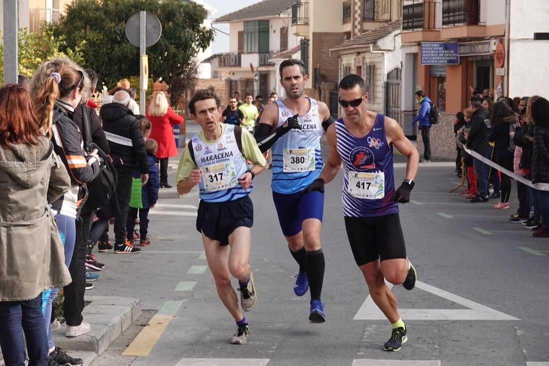 Un recorrido de 7 kilómetros en la categoría absoluta que transcurrió entre secaderos. Este año volvió a haber una categoría para senderistas de 5 kilómetros.