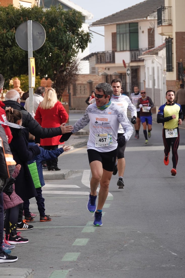 Un recorrido de 7 kilómetros en la categoría absoluta que transcurrió entre secaderos. Este año volvió a haber una categoría para senderistas de 5 kilómetros.