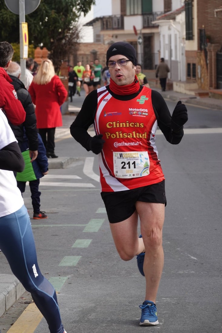 Un recorrido de 7 kilómetros en la categoría absoluta que transcurrió entre secaderos. Este año volvió a haber una categoría para senderistas de 5 kilómetros.