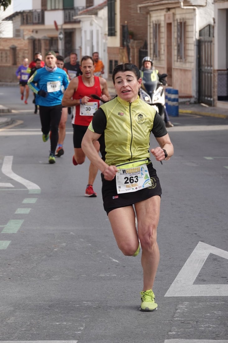 Un recorrido de 7 kilómetros en la categoría absoluta que transcurrió entre secaderos. Este año volvió a haber una categoría para senderistas de 5 kilómetros.