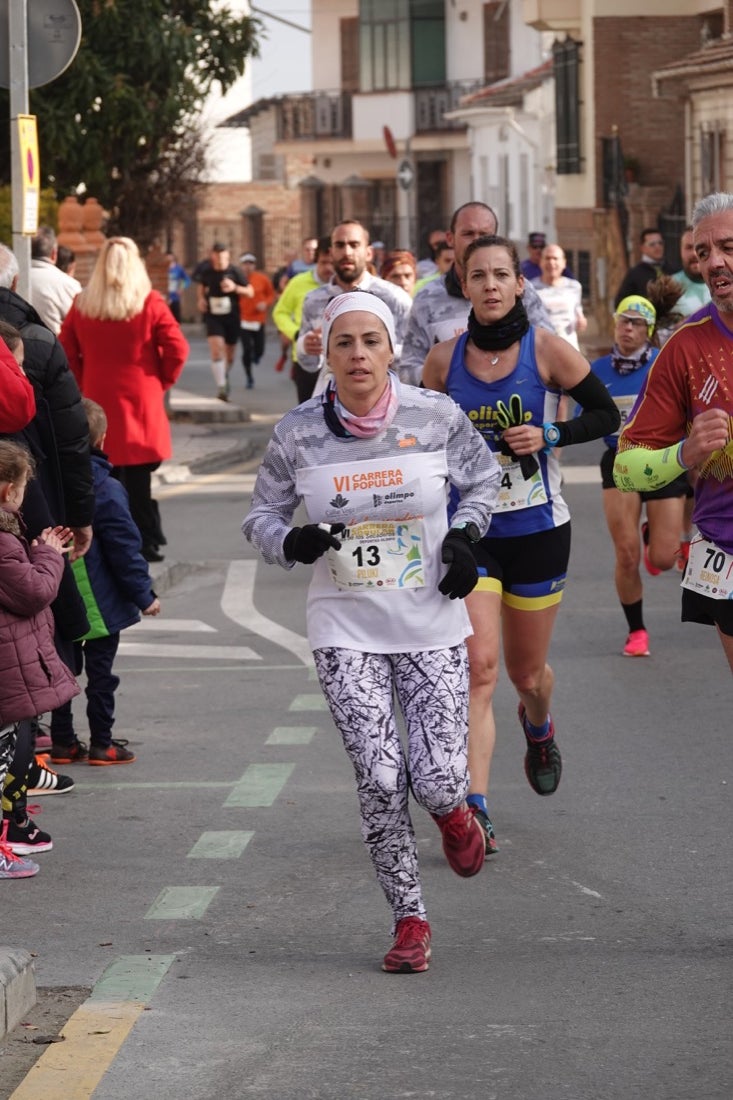 Un recorrido de 7 kilómetros en la categoría absoluta que transcurrió entre secaderos. Este año volvió a haber una categoría para senderistas de 5 kilómetros.