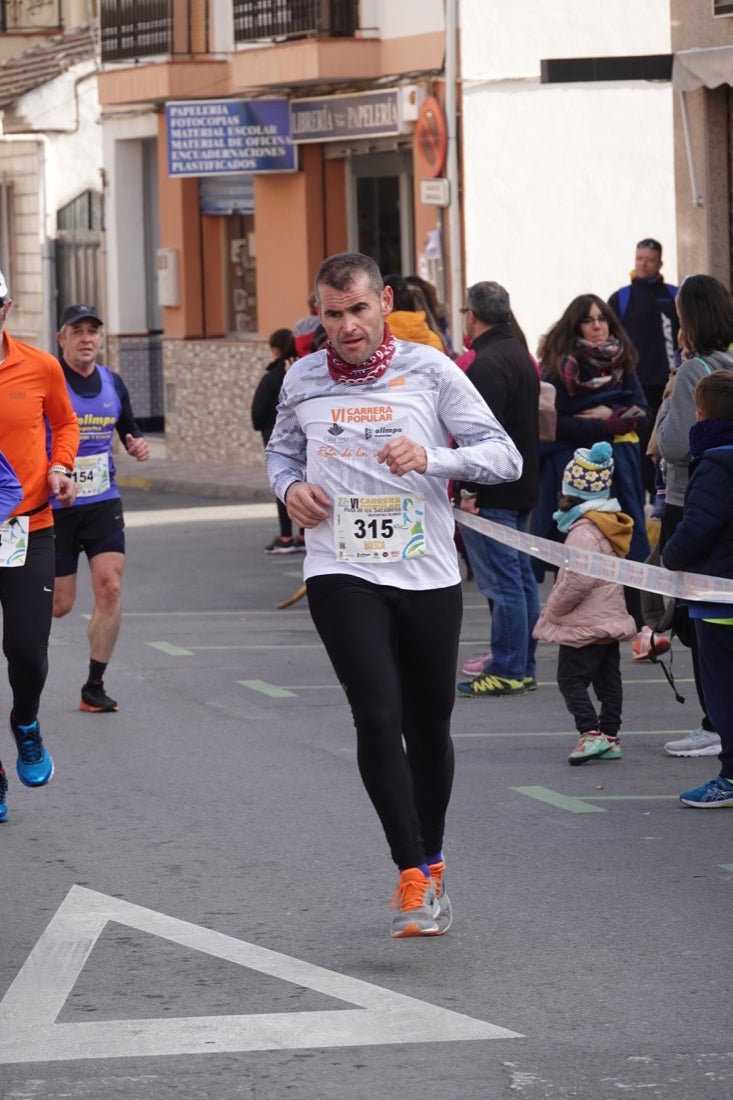 Un recorrido de 7 kilómetros en la categoría absoluta que transcurrió entre secaderos. Este año volvió a haber una categoría para senderistas de 5 kilómetros.