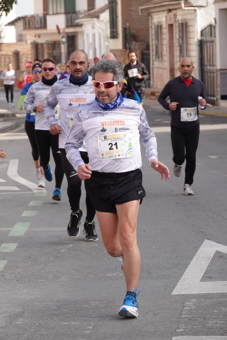 Un recorrido de 7 kilómetros en la categoría absoluta que transcurrió entre secaderos. Este año volvió a haber una categoría para senderistas de 5 kilómetros.